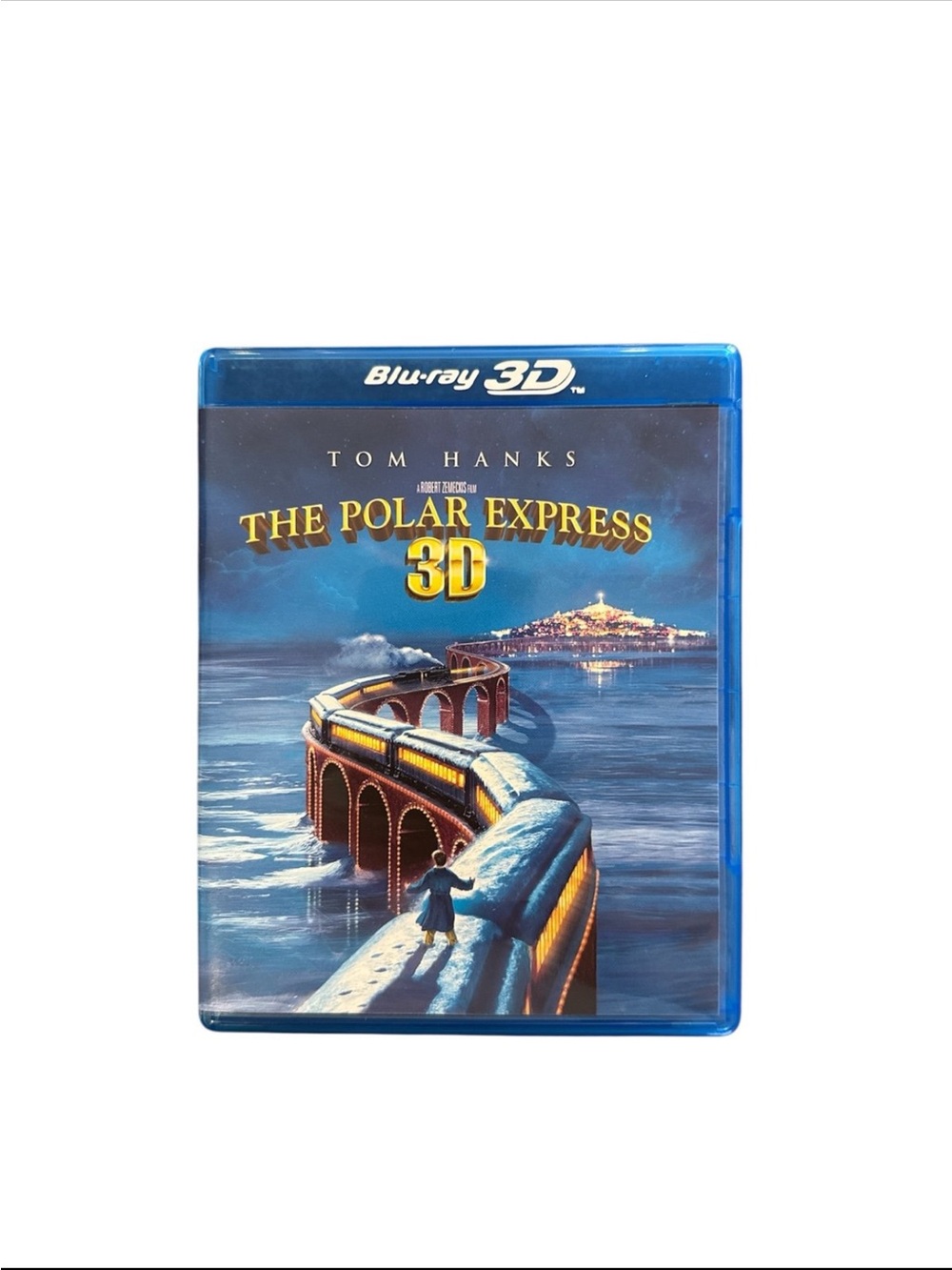 The Polar Express 3D Blu-ray Tom Hanks WB Used
